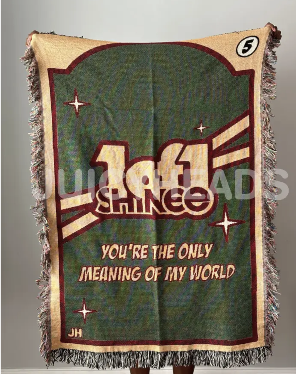 Juicyheads 1 of 1 SHINee blanket 