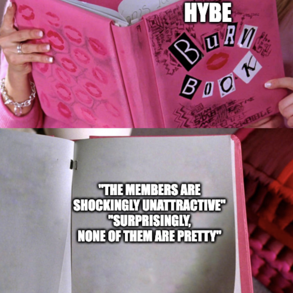 Hybe's Burn Book Culture