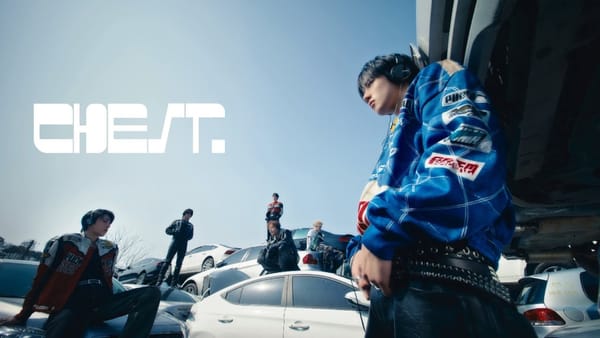 Just B "Chest" music video still 